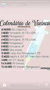 Pin De Stephanie Graichen Em Engravidei Dicas De Bebe Calendario De Vacinacao Gravida De Primeira Viagem