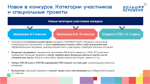 Здесь одаренные, талантливые школьники и студенты примут участие в конкурсе. Vnimanie Nachalas Registraciya Na Vserossijskij Konkurs Bolshaya Peremena V 2021 Godu Prizy Ot 200 Tysyach Do 1000000 Rublej Gpoau Ao