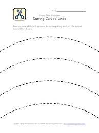 Children can simply snip and cut small pieces to get a better, more solid hold of their scissors. Scissor Skills Cutting Curved Lines All Kids Network