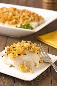 Baked Stuffed Cod Recipe Cod Recipes Recipes Baked Fish