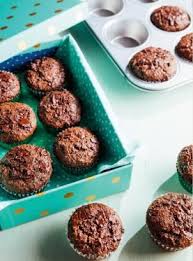 Muffins Au Son Et Double Chocolat Ricardo Recipe Desserts Food Rice Krispies