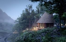 A caravan on the isle of wight could be your home away from home. Third Nature Creates Conical Cabins For Adventure Park In Japan Archdaily