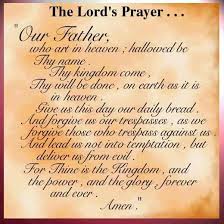 Inspirational Friendship Poems Prayer For The Day Our Father Who Art In Heaven Prayers