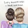 Every blonde needs a brunette. Https Encrypted Tbn0 Gstatic Com Images Q Tbn And9gcsyl3iqlg2b Djxuqldj3yqiunljn Pbicc0morlckpl49ki9ro Usqp Cau
