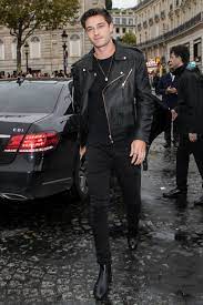 Best Dressed Men Of The Week From Harry Styles To Andrew Scott Leather Jacket Outfit Men Leather Jacket Men Chelsea Boots Men Outfit