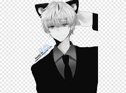 Black haired anime guy drawing. Anime Black And White Manga Drawing Anime Guy Black Hair Chibi Png Pngegg