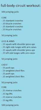 Tips To Make Your Fitness Goals More Achievable Full Body Circuit Workout Circuit Workout Workout Routine