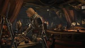 Assassin S Creed Iv Black Flag Blackbeard The Captain S Log Assassin S Creed 4 The Jackdaw S Captain S Cabin Assassins Creed Artwork Assassins Creed Black Flag