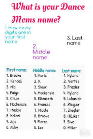 What S Your Dance Moms Name Comment Below Mine S Jojo Mackenzie Lukasiak Dance Moms Dance Moms Quotes Dance Moms Funny