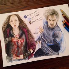 A high crackle, the radio screaming. Pypah Santos On Twitter Pietro And Wanda Maximoff Fanart Aou Maximoff Pietromaximoff Scarletwitch Quicksilver Avengers Marvel Http T Co Vvn8c5gdts