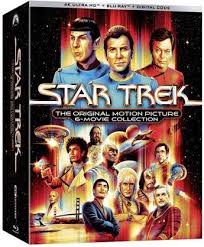 Star Trek: The Original Motion Picture 6 Movie Collection 4K Blu Ray [4K  Ultra HD Blu ray] - Best Buy