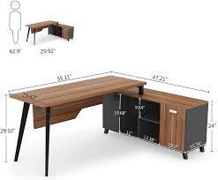 Shop with afterpay on eligible items. L Shaped Desk Large Executive Office Desk Computer Table Business Furniture Vm Ebay