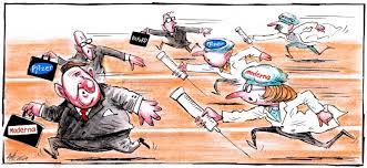 .of pfizer vaccine triggers myocarditis. The Cartoon Movement Auf Twitter The Relay Race Cartoon By Ant Https T Co 1fde5lluvj Vaccine Coronavirus Pfizer Moderna Oxford