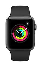 Apple Watch Series 3 Gps 38mm Smart Watch Space Grey Aluminum Case Black Sport Band Wearable Devices Smart Watches Smart Watch Apple Apple Watch Series Buy Apple Watch