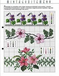 For floral cross stitch patterns fans, bouquet of roses is a beautiful pattern that would be perfect for your weddings, valentine's day and romantic events. Flower Border Cross Stitch Pattern Free Novocom Top