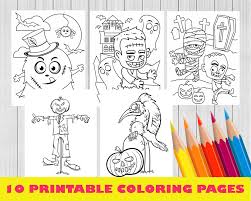 Download this adorable dog printable to delight your child. 10 Printable Halloween Coloring Pages For Kids By Tahraouihadj Fiverr