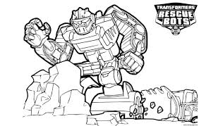 Free printable rescue bots boulder coloring page in vector format, easy to print from any device and automatically fit any paper size. Transformers Rescue Bots Boulder Line Drawing Coloring Pages Printable