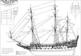 16th 17th And 18th Century Ship Blueprints Old Sailing Ships Blueprints Sailing Ships