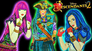 78k.) this evie from descendants coloring pages for individual and noncommercial use only, the copyright belongs to their respective creatures or owners. Disney Descendants 2 Color Mal Uma Evie A Wickedly Cool Coloring Book Youtube
