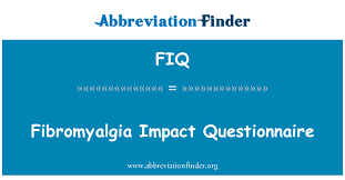 Engagiert für menschen mit fibromyalgie. Definition Fiq Fibromyalgie Auswirkungen Fragebogen Fibromyalgia Impact Questionnaire