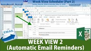 Create Automated Reminder Emails With Customized Templates In This Excel Excel Reminder Free Workbook