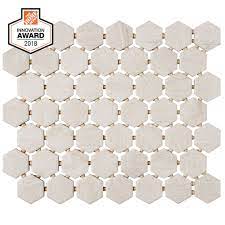 Maybe you would like to learn more about one of these? Lifeproof Fog Wood 10 Inch X 12 Inch X 6 Mm Ceramic Hexagon Mosaic Tile 0 81 Sq Ft Pi The Home Depot Canada