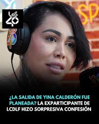 Esto dijo Yina Calderón 😱👉  https://los40.com.co/2025/05/19/la-salida-de-yina-calderon-fue-planeada-la-exparticipante-de-lcdlf-hizo-sorpresiva-confesion/