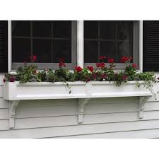 They also make an excellent diy project, even for beginners. 60 Handcrafted White Cedar Outdoor Patio Window Box Planter Walmart Com Walmart Com