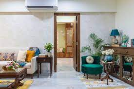 This Mumbai Apartment Is Indian In Spirit And Modern In Outlook Dress Your Home Indian Home Decor Indian Home Interior Indian Living Room