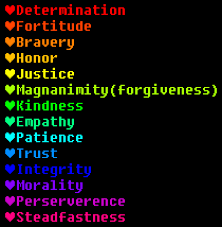 Rainbow Of Souls By Meiko Vocaloid Red Undertale Undertale Souls Undertale Oc