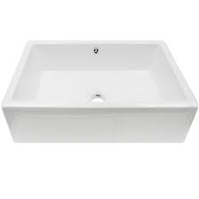 novatto porcelain rectangular vessel