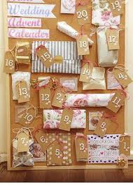 These diy advent calendars are the cutest ways to pass the days until christmas. Wedding Advent Calendar My Friends Sisters Made This For Her Wedding Such A Wonderful Wedding Advent Calender Sister Wedding Gift Best Friend Wedding Gifts