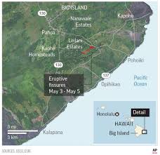 Lava Flow Intensifies In Hawaii Eruptions Spews 200 Feet In Air Abc News Detailed satellite map of volcano, hawaii showing roads, railway, airports, hotels, tourist attractions, educational institutions and other local areas. lava flow intensifies in hawaii