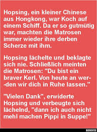 Hopsing Ein Kleiner Chinese Aus Hongkong War Koch Witze Lustig Lustig Lustige Spruche