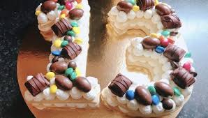 Number Cake Gateau Chiffres Chantilly Mascarpone Number Cakes Sweet Cakes Cake