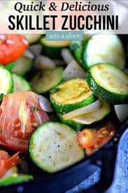 While zucchini is great in the summer, i easily get burned out after a few weeks. Skillet Zucchini Recipe Add A Pinch