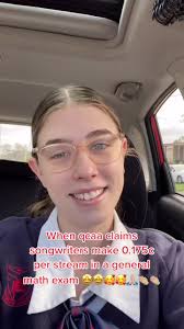 Songwriter Earnings in QCAA General Math Exam