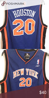 Celebrate your top draft pick in the 2020 draft with an officially licensed obi toppin jersey from lids. Vtg 90 S Nba Allan Houston New York Knicks Jersey New York Knicks Jersey Mens Xl
