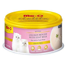 Me O Delite Kitten Tavuk Puresi Ve Keci Sutlu Tahilsiz Yavru Kedi Konservesi 80 Gr Kedi Yas Mamalari Me O