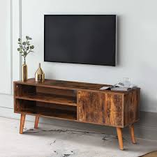 Vasagle's coffee table with storage shelf for living room, $86 on amazon: Amazon Com Kingso Retro Coffee Table Mid Century Modern Coffee Table With Storag Living Room Entertainment Stand Living Room Entertainment Retro Coffee Tables