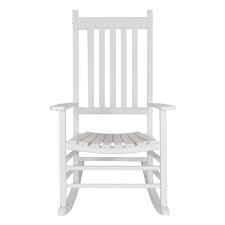 Shine Company Vermont White Wood Outdoor Porch Rocker 4332wt The Home Depot In 2020 Porch Rocker White Rocking Chairs Rocking Chair Porch