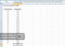 fishndave grass carp length vs weight table