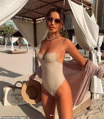 Love Island S Maura Higgins Flaunts Her Amazing Figure In A Nude Swimsuit As She Poses In Dubai Uk Time News