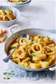 Spanish Squid Stew Recipe Squid Recipes Tesco Real Food Recipe Squid Recipes Recipes Stew Recipes