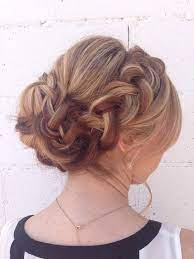 Soft Braided Updo For Long Thick Hair Hochsteckfrisur Hochsteckfrisuren Lange Haare Frisur Hochgesteckt