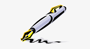 Pen Writing Clip Art - Clipart Pen - 449x364 PNG Download - PNGkit