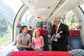 The gotthard panorama express in switzerland truly deserves the panorama in its name. Gotthard Panorama Express Sbb