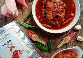 Rasanya memang sedap dan secukup rasa. Recipe Delicious Asam Pedas Ikan Tenggiri Bersama Kimchi