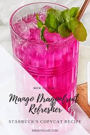 We did not find results for: Mango Dragonfruit Refresher Starbucks Copycat Recipe Mandy Olive