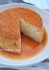 Ce Soir On Retombe En Enfance Avec Un Dessert De Grand Mere Le Gateau De Riz Au Caramel Dessert D Gateau De Riz Au Caramel Gateau De Riz Recette Riz Au Lait